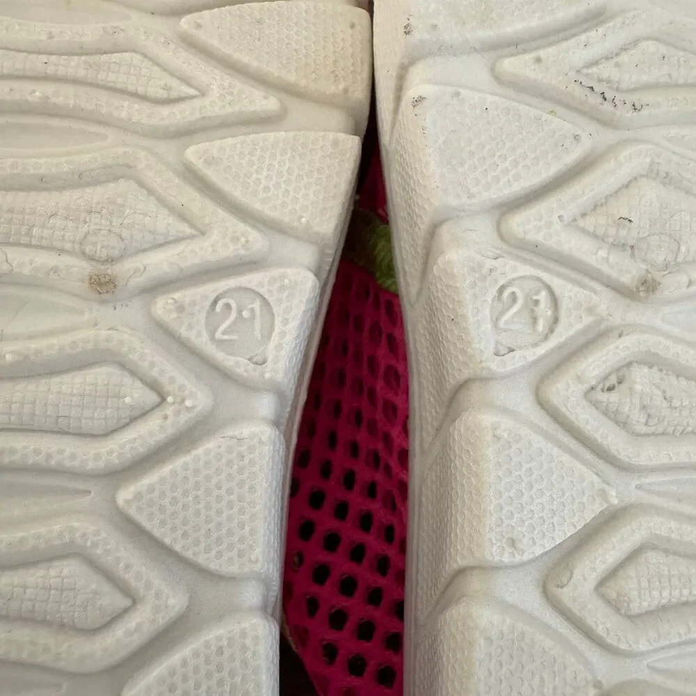 Babeimao Pink Mesh Water shoes Baby girls size 21 / 5.5 - Picture 7 of 7